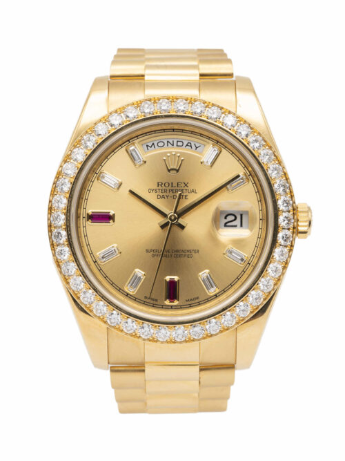ROLEX Daydate II Factory Diamond 2012