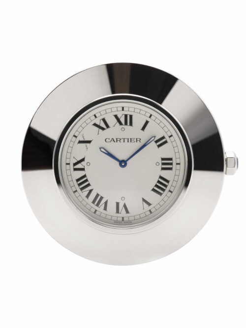 CARTIER DESK CLOCK & CIGCIGARETTE HOLDER
