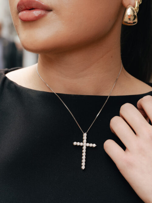 Trotters 9ct Yellow Gold 2ct Natural Diamonds