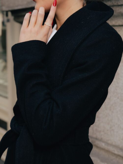 Trotters 9ct Yellow Gold 2.8ct Lab Grown Emerald Cut Diamond Half Eternity Ring