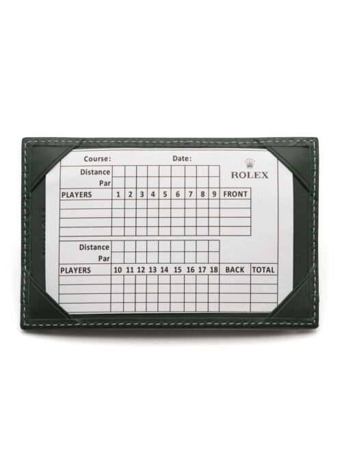 ROLEX ROLEX GOLF SCORECARD