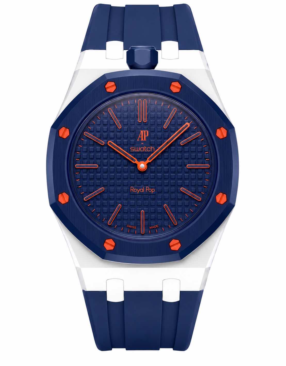 Audemars Piguet Swatch  Pop ブルー Pre-owned Swatch x Audemars Piguet Royal Pop 2026 - Trotters Jewellers